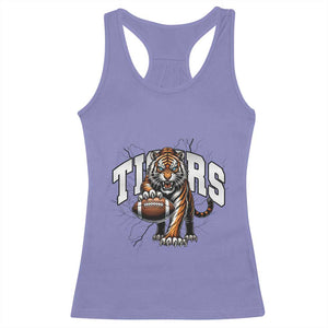 Funny Bengal Tiger Racerback Tank Top Gift For Football Lover - Print Your Wear