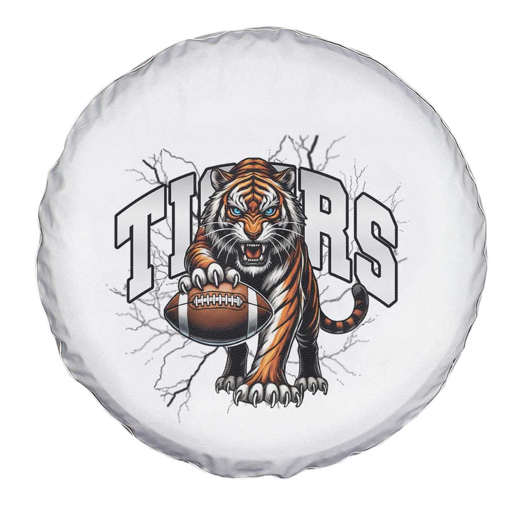 Funny Bengal Tiger Spare Tire Cover Gift For Football Lover TS12 Print Your Wear
