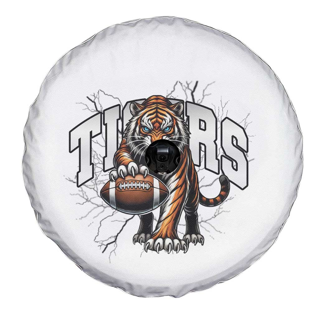 Funny Bengal Tiger Spare Tire Cover Gift For Football Lover TS12 Print Your Wear
