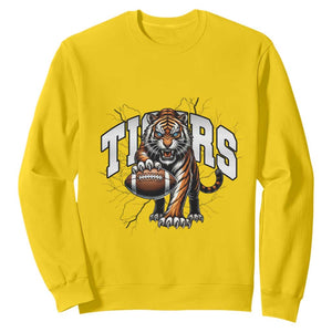 Funny Bengal Tiger Sweatshirt Gift For Football Lover - Print Your Wear