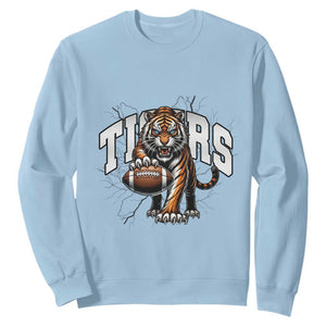 Funny Bengal Tiger Sweatshirt Gift For Football Lover - Print Your Wear