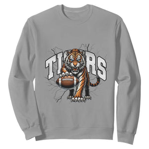 Funny Bengal Tiger Sweatshirt Gift For Football Lover - Print Your Wear