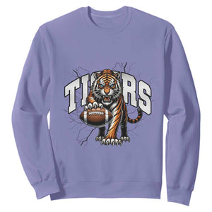 Funny Bengal Tiger Sweatshirt Gift For Football Lover - Print Your Wear