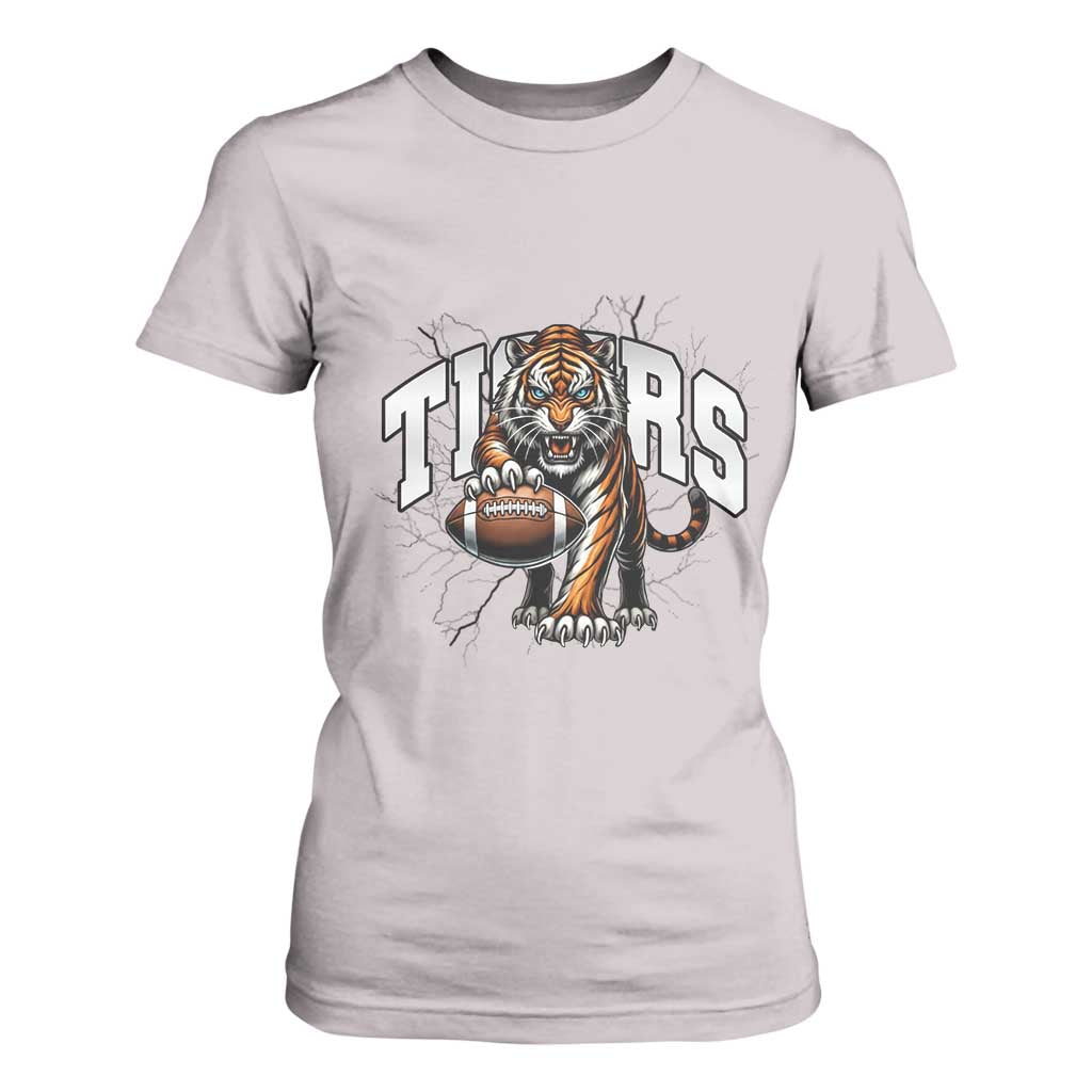 Funny BFT Gift For Football Lover T Shirt For Women TS12 Ice Gray Print Your Wear
