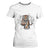 Funny Bengal Tiger T Shirt For Women Gift For Football Lover TS12 White Print Your Wear