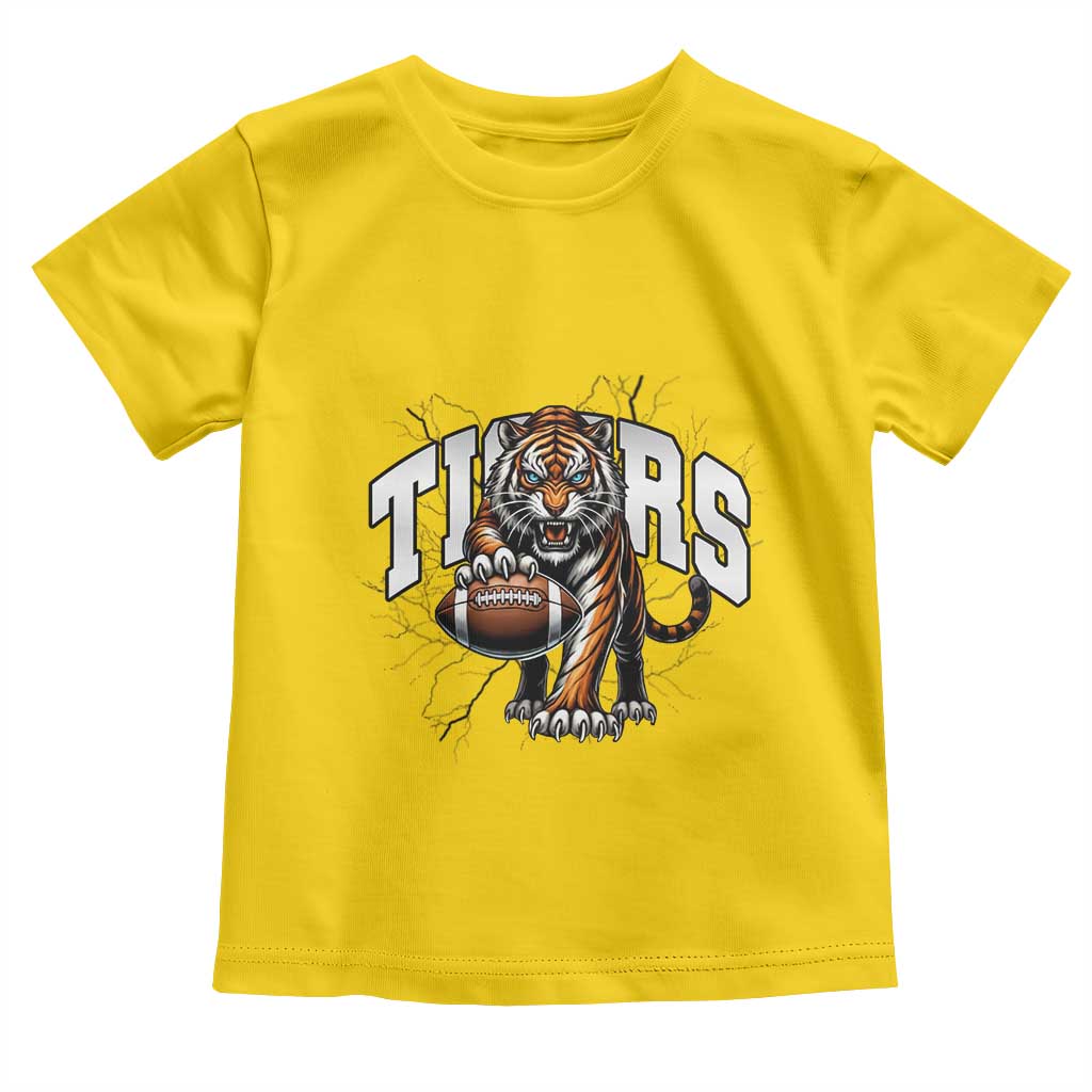 Funny Bengal Tiger Toddler T Shirt Gift For Football Lover TS12 Daisy Print Your Wear