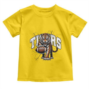 Funny Bengal Tiger Toddler T Shirt Gift For Football Lover TS12 Daisy Print Your Wear