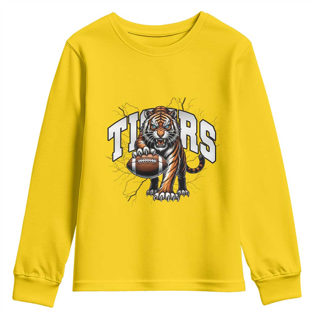 Funny BFT Gift For Football Lover Youth Sweatshirt TS12 Daisy Print Your Wear