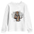 Funny Bengal Tiger Youth Sweatshirt Gift For Football Lover TS12 White Print Your Wear