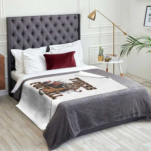 Bengal Tiger Football Throw Blanket Game Day Gift TS12 Print Your Wear