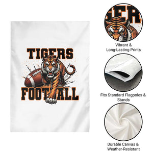Bengal Tiger Football Garden Flag Game Day Gift TS12 Print Your Wear