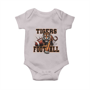 Bengal Tiger Football Baby Onesie Game Day Gift TS12 Ice Gray Print Your Wear