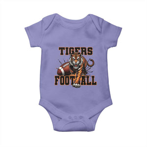 Bengal Tiger Football Baby Onesie Game Day Gift TS12 Violet Print Your Wear