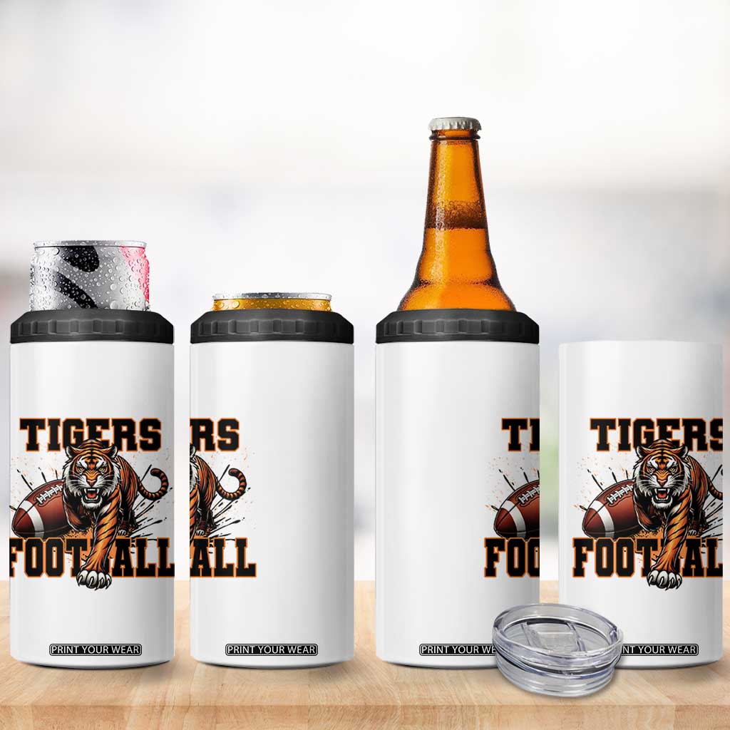 Funny BFT Game Day Gift 4 in 1 Can Cooler Tumbler TS12 Print Your Wear