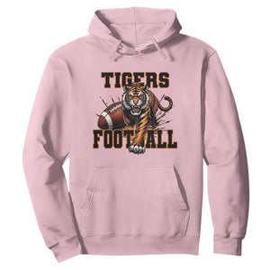 Bengal Tiger Football Hoodie Game Day Gift TS12 Light Pink Print Your Wear