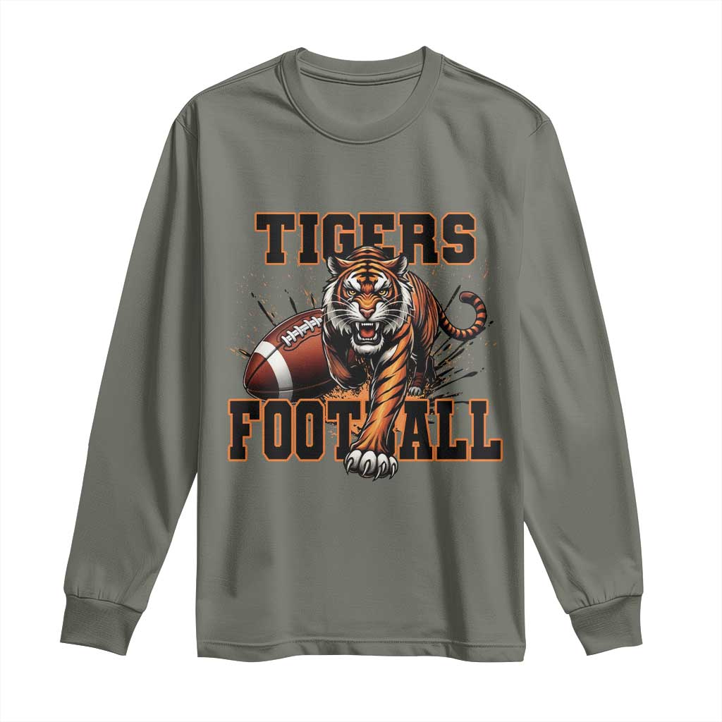 Funny BFT Game Day Gift Long Sleeve Shirt TS12 Military Green Print Your Wear