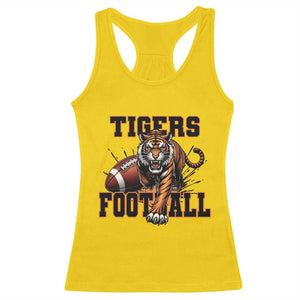 Bengal Tiger Football Racerback Tank Top Game Day Gift - Print Your Wear