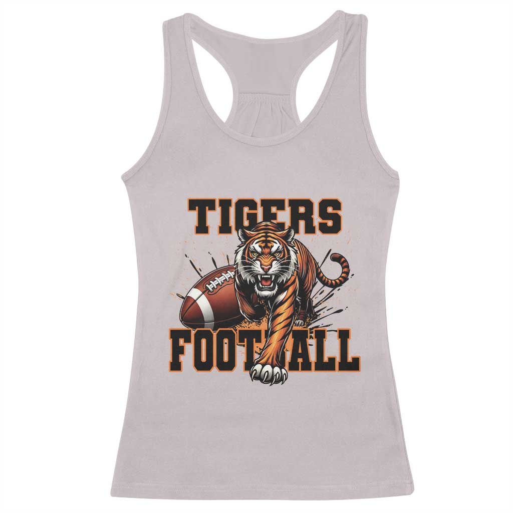 Funny BFT Game Day Gift Racerback Tank Top TS12 Ice Gray Print Your Wear