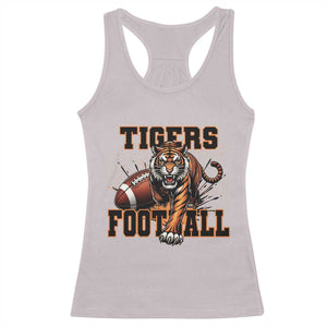 Bengal Tiger Football Racerback Tank Top Game Day Gift - Print Your Wear