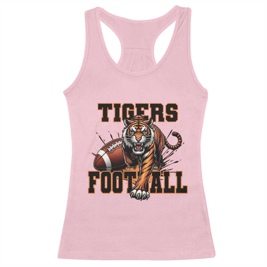 Funny BFT Game Day Gift Racerback Tank Top TS12 Light Pink Print Your Wear