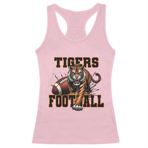 Bengal Tiger Football Racerback Tank Top Game Day Gift - Print Your Wear