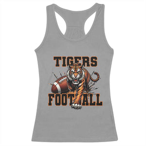 Bengal Tiger Football Racerback Tank Top Game Day Gift - Print Your Wear