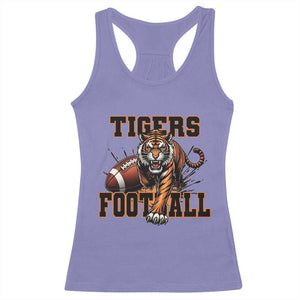 Bengal Tiger Football Racerback Tank Top Game Day Gift - Print Your Wear