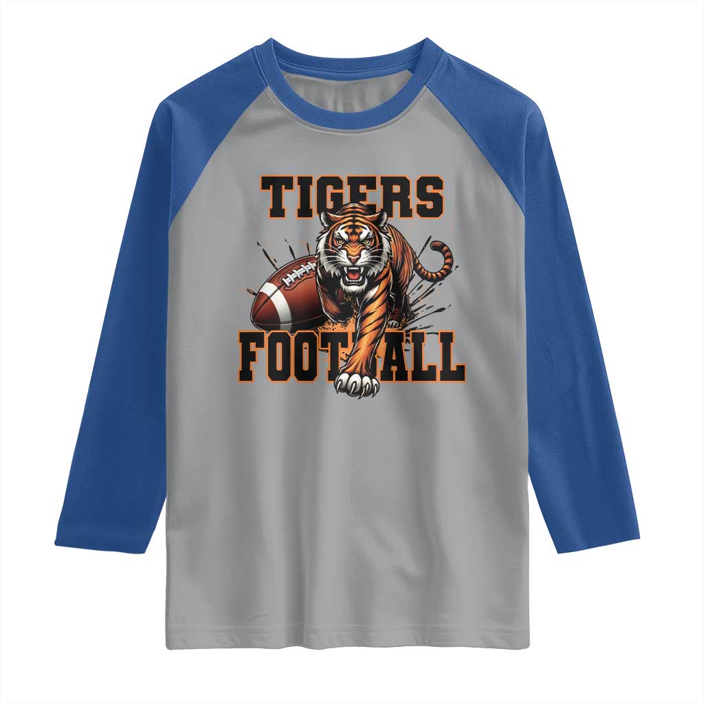 Funny BFT Game Day Gift Raglan Shirt TS12 Sport Gray Royal Print Your Wear