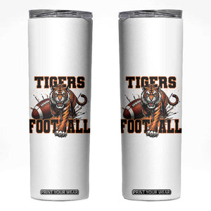 Funny BFT Game Day Gift Skinny Tumbler TS12 White Print Your Wear