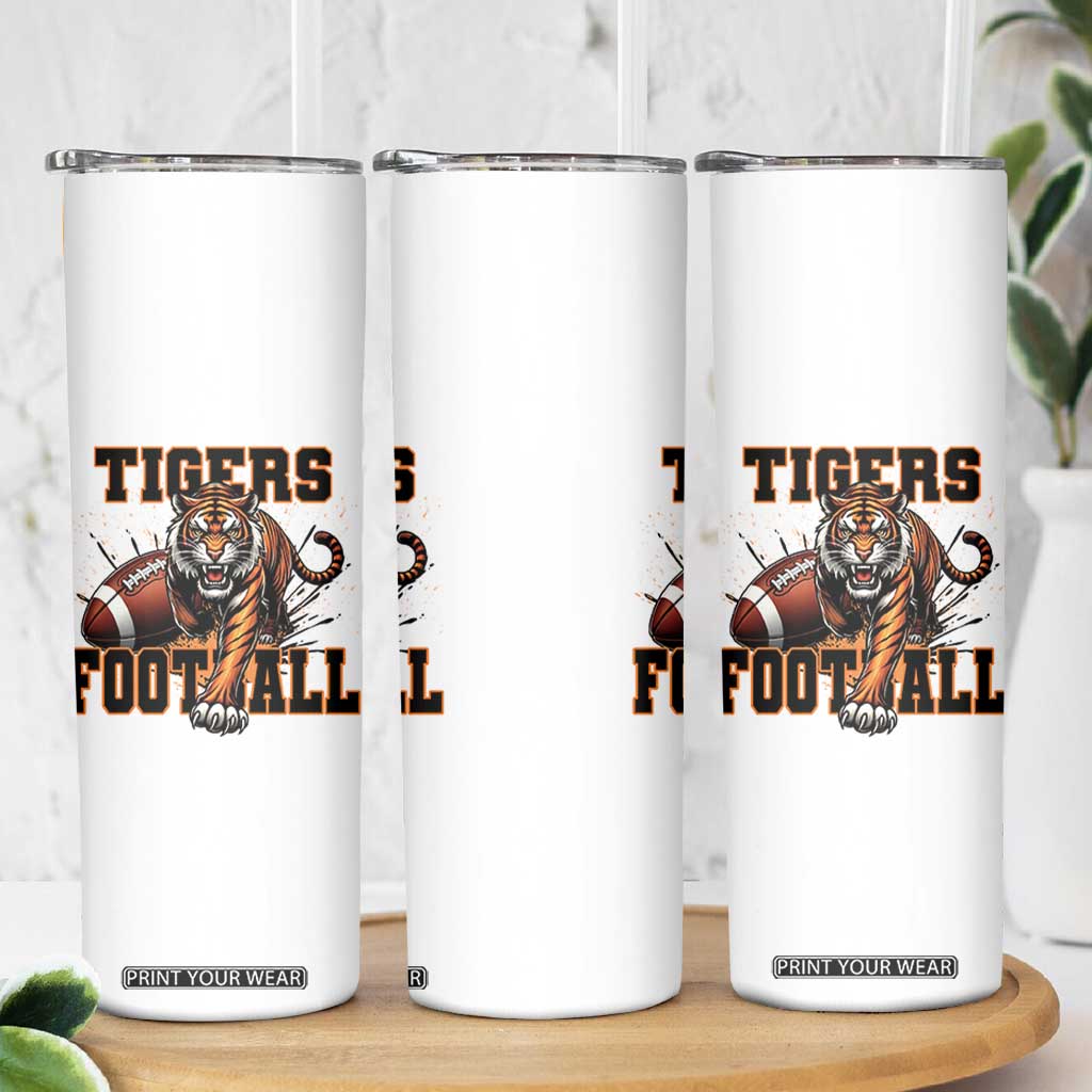 Bengal Tiger Football Skinny Tumbler Game Day Gift TS12 Print Your Wear