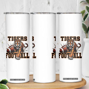 Bengal Tiger Football Skinny Tumbler Game Day Gift TS12 Print Your Wear