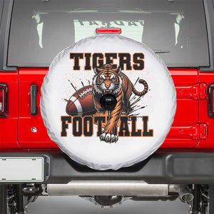 Bengal Tiger Football Spare Tire Cover Game Day Gift TS12 White Print Your Wear