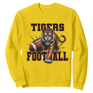 Bengal Tiger Football Sweatshirt Game Day Gift - Print Your Wear