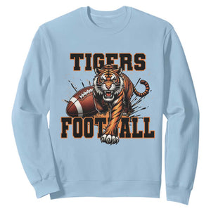 Bengal Tiger Football Sweatshirt Game Day Gift - Print Your Wear