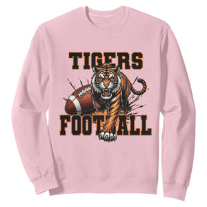 Bengal Tiger Football Sweatshirt Game Day Gift - Print Your Wear