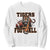 Bengal Tiger Football Sweatshirt Game Day Gift - Print Your Wear