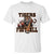 Bengal Tiger Football T Shirt Game Day Gift TS12 White Print Your Wear