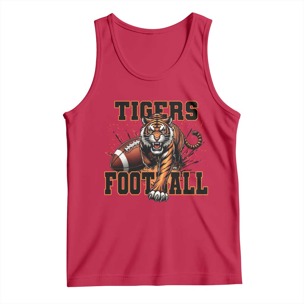 Funny BFT Game Day Gift Tank Top TS12 Red Print Your Wear