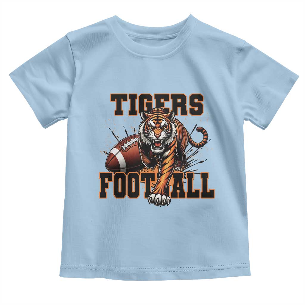Funny BFT Game Day Gift Toddler T Shirt TS12 Light Blue Print Your Wear