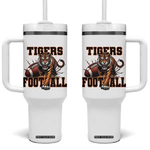 Funny BFT Game Day Gift Tumbler With Handle TS12 One Size: 40 oz White Print Your Wear