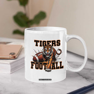 Bengal Tiger Football Coffee Mug Game Day Gift TS12 Print Your Wear