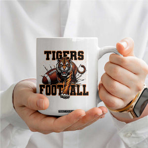 Bengal Tiger Football Coffee Mug Game Day Gift TS12 Print Your Wear