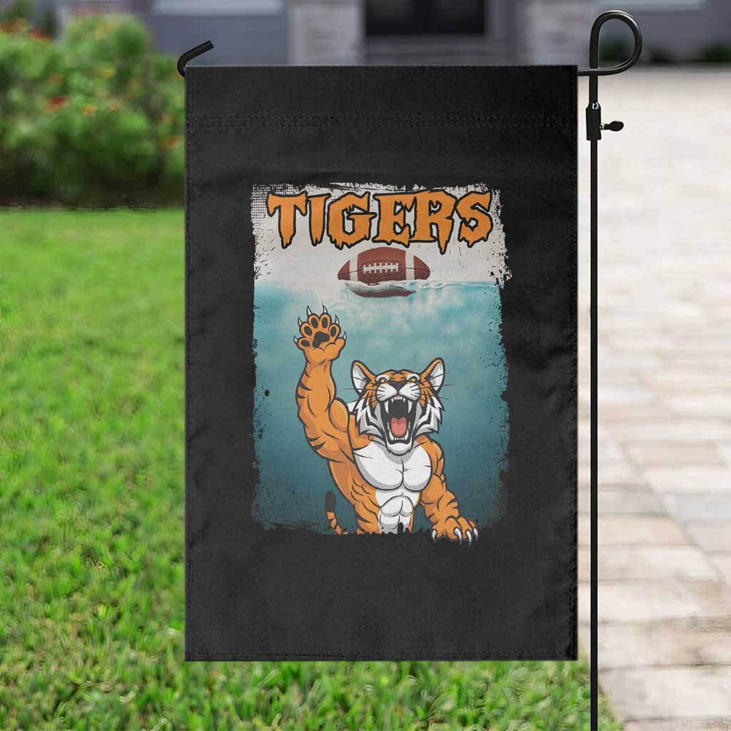 Bengal Tiger Football Garden Flag Horror Parody Gift TS12 Print Your Wear