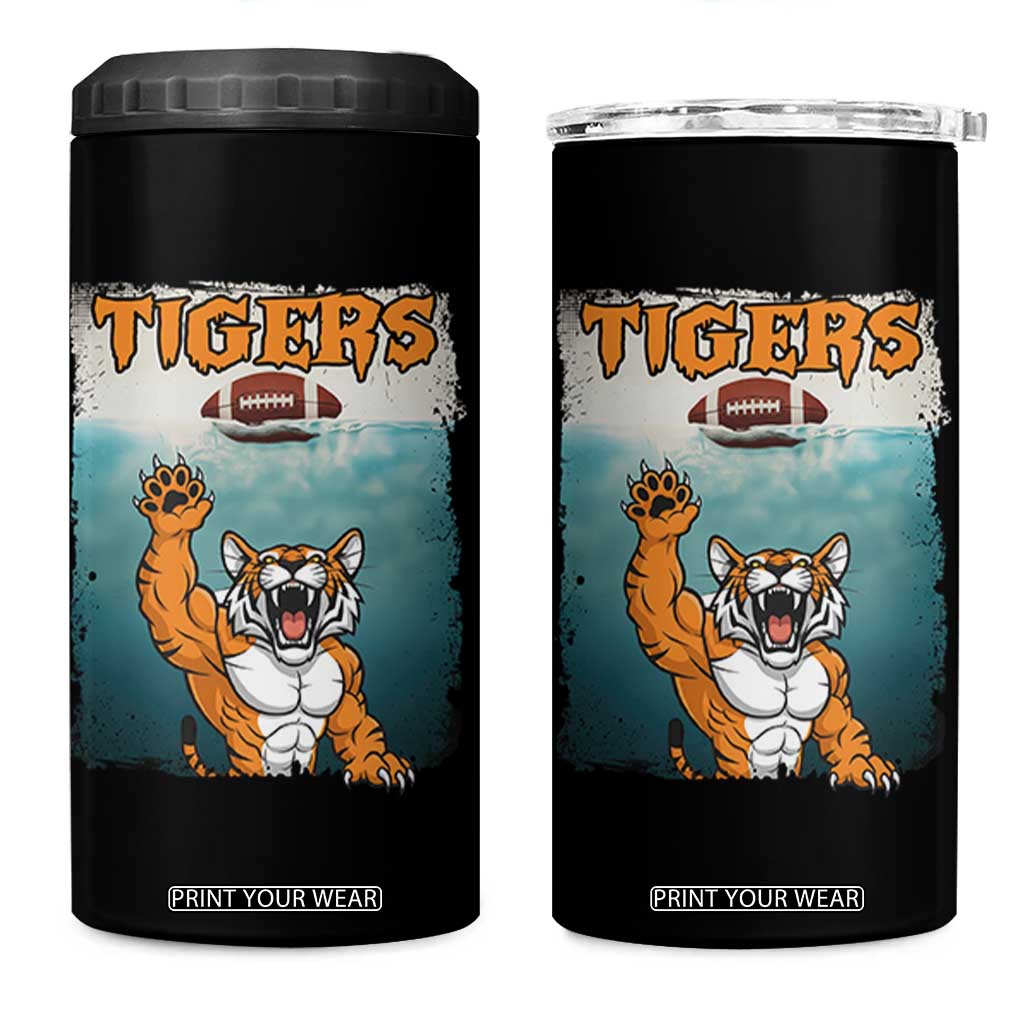 Funny BFT Horror Parody Gift 4 in 1 Can Cooler Tumbler TS12 One Size: 16 oz Black Print Your Wear