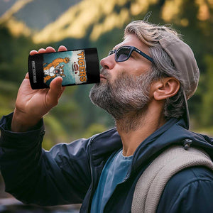 Bengal Tiger Football 4 in 1 Can Cooler Tumbler Horror Parody Gift TS12 Print Your Wear