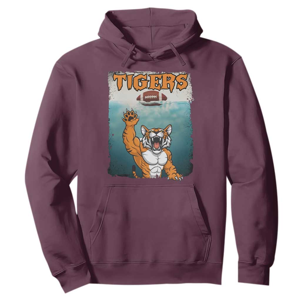 Funny BFT Horror Parody Gift Hoodie TS12 Maroon Print Your Wear
