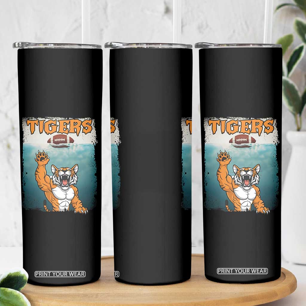 Bengal Tiger Football Skinny Tumbler Horror Parody Gift TS12 Print Your Wear