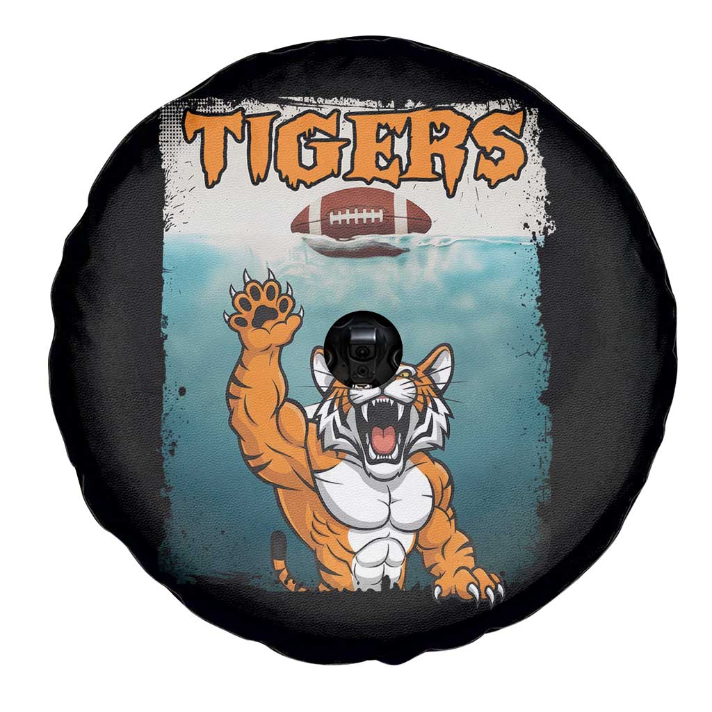 Bengal Tiger Football Spare Tire Cover Horror Parody Gift TS12 Print Your Wear