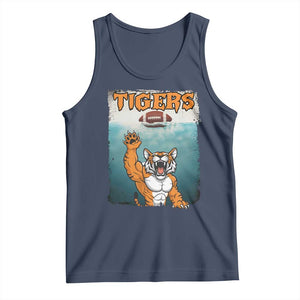 Bengal Tiger Football Tank Top Horror Parody Gift TS12 Navy Print Your Wear