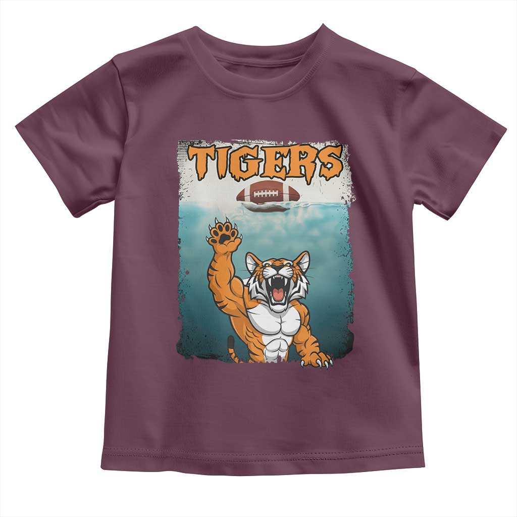 Funny BFT Horror Parody Gift Toddler T Shirt TS12 Maroon Print Your Wear